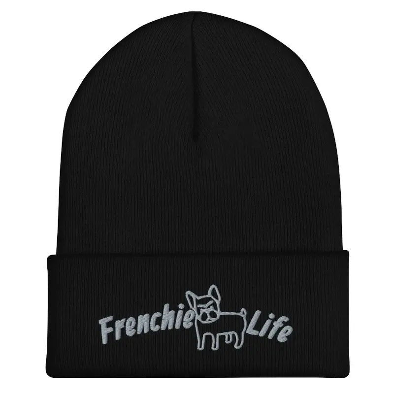 Frenchie Life Beanie Dark